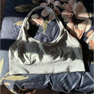 SUUKSESS Women Seamless Halter Sports Bra Open Back